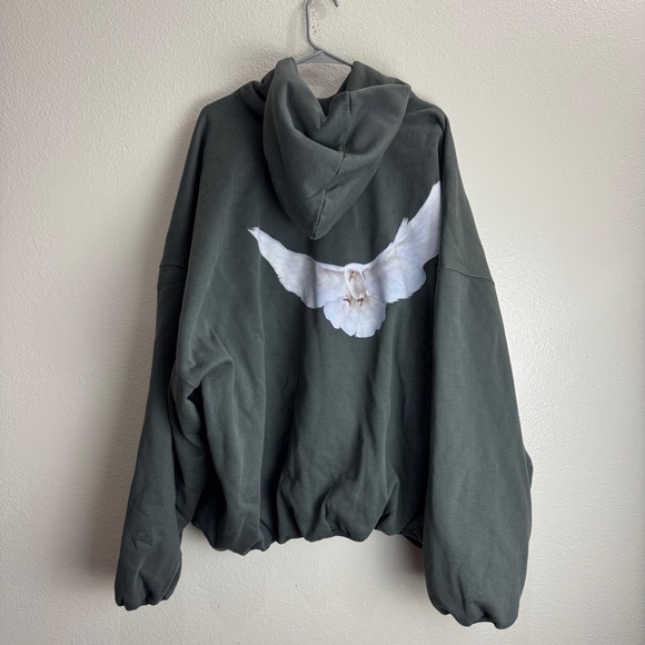 Yeezy Gap Balenciaga Dove Hoodie Size XXL Oversized - Picture 1 of 7